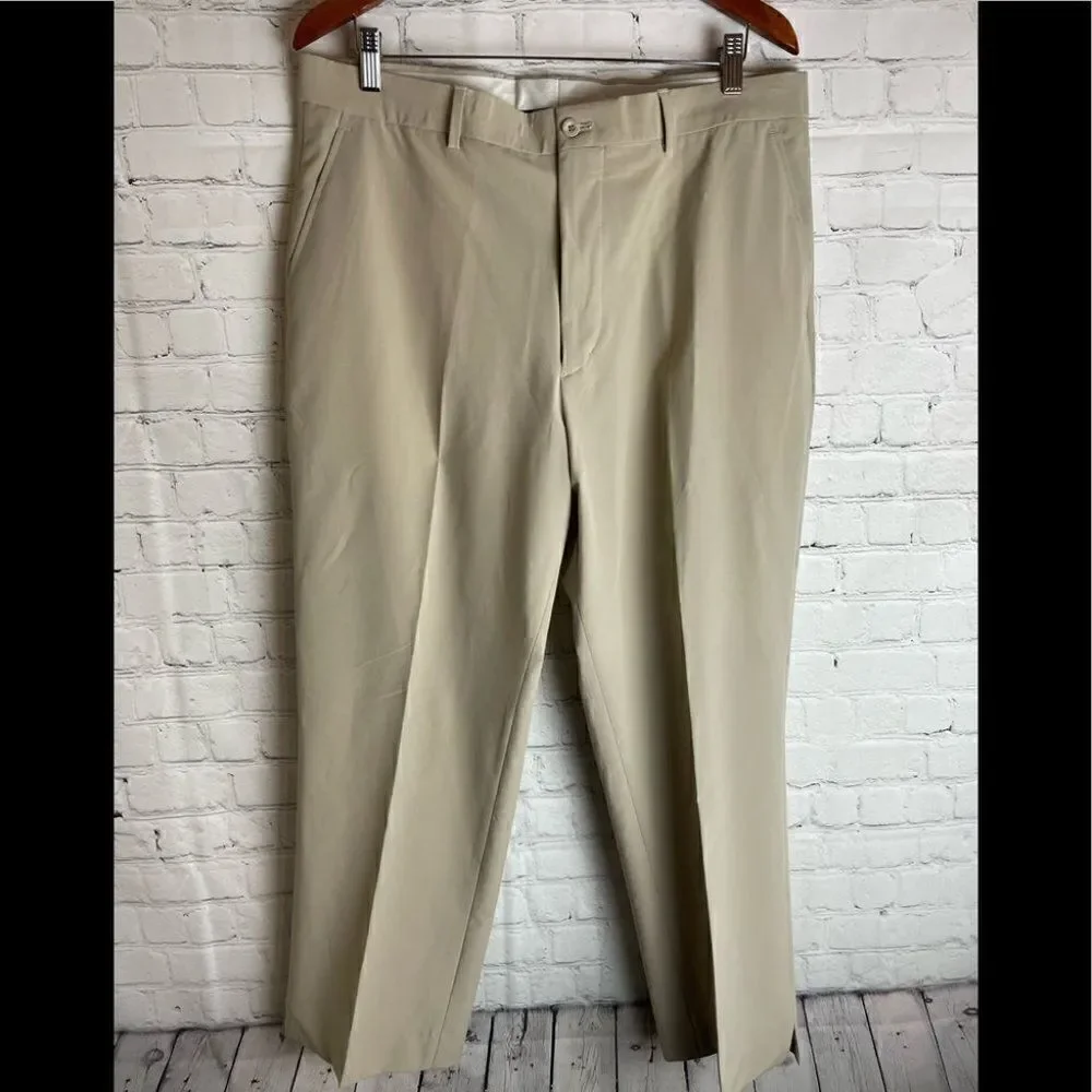 Slazenger Mens Golf Trousers Regular Fit Sport Casual Pants Bottoms 36x30 - Picture 2 of 12